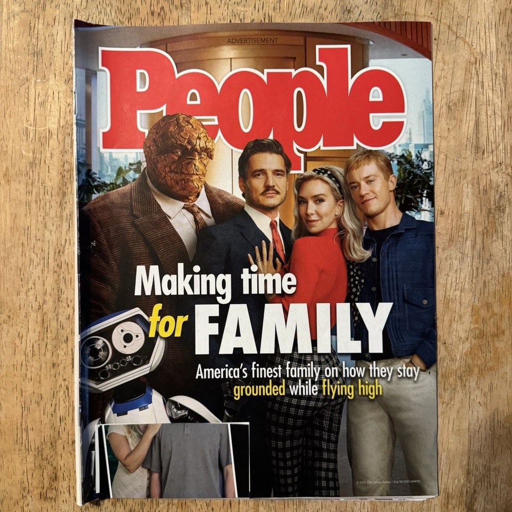 People Mag 7/14/25 Fantastic‎ 4 Cover Jeff Bezos Wedding Kesha Exclusive
